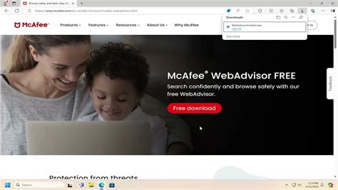 mcafee web browser extension.